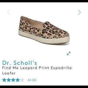 Leopard print espadrille